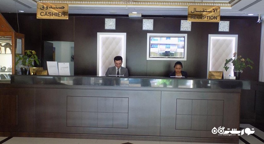 میز پذیرش هتل دریم پلس