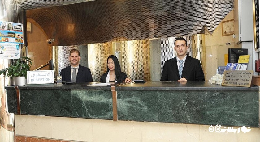 میز پذیرش هتل زین اینترنشنال
