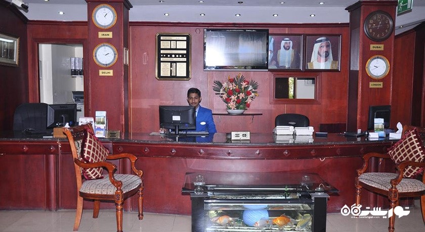 میز پذیرش هتل کلاریج دبی