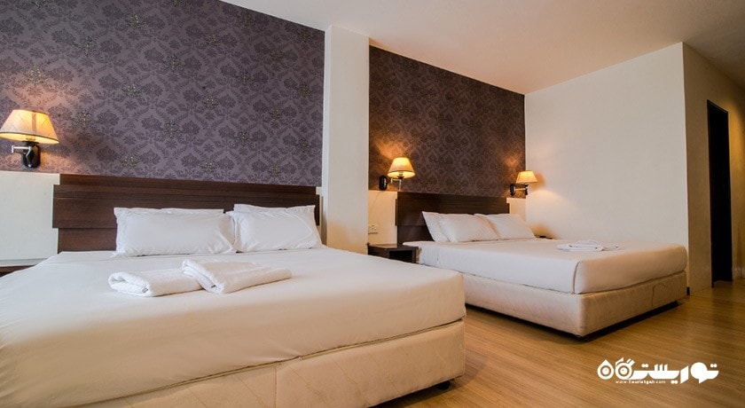 تخت های کوئین اتاق فمیلی