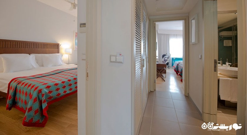 نمای سوئیت چهارنفره هتل