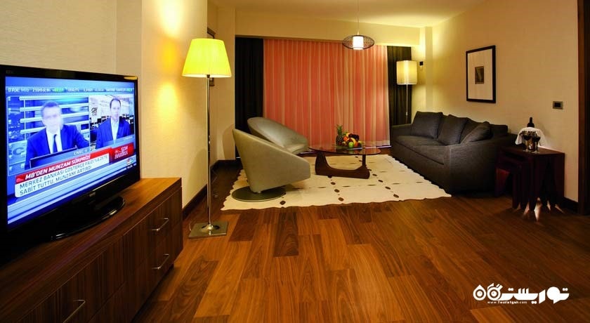 محوطه نشیمن سوئیت هتل