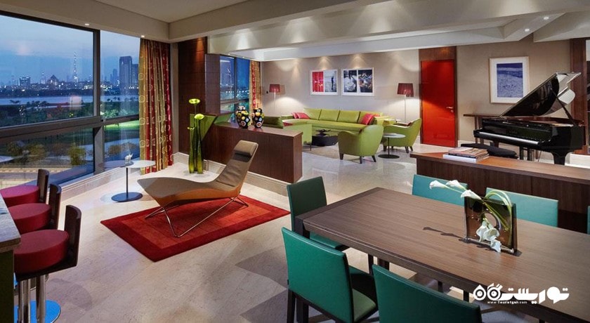 نمای  پنت هاوس هتل جمیرا کریک ساید