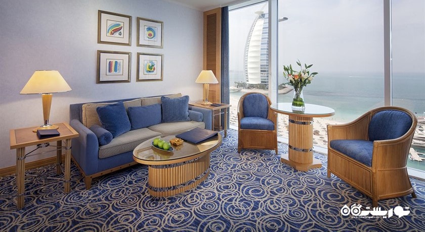 محوطه نشیمن اتاق اوشن دلوکس