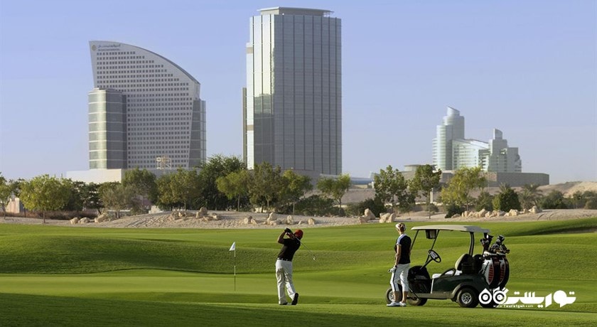 زمین گلف هتل کرون پلازا دبی فستیوال سیتی 