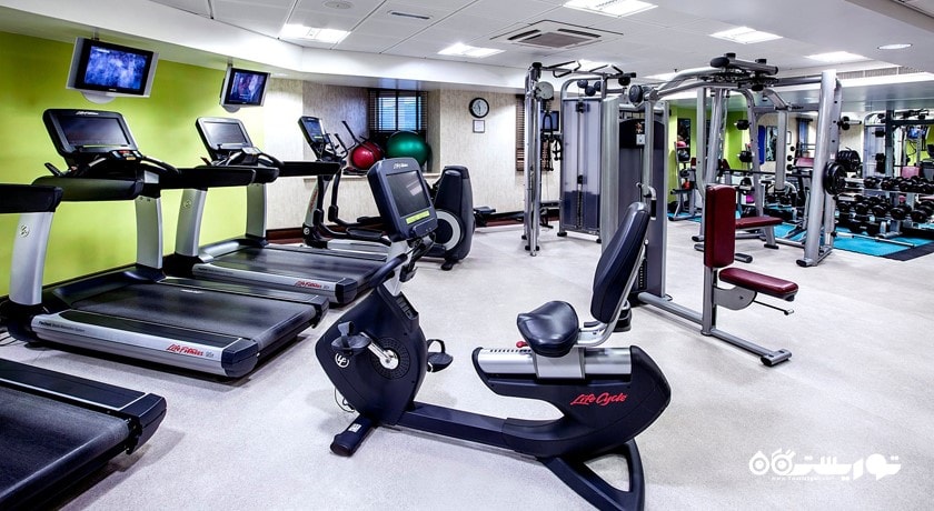 سالن ورزشی هتل کرون پلازا دبی دیرا