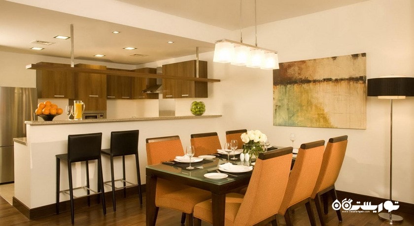 میز غذاخوری آپارتمان اگزکیوتیو دوخوابه