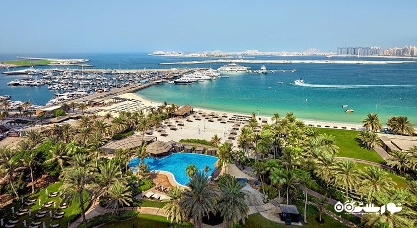 محوطه کلی هتل لمردین مینا سیاحی مارینا
