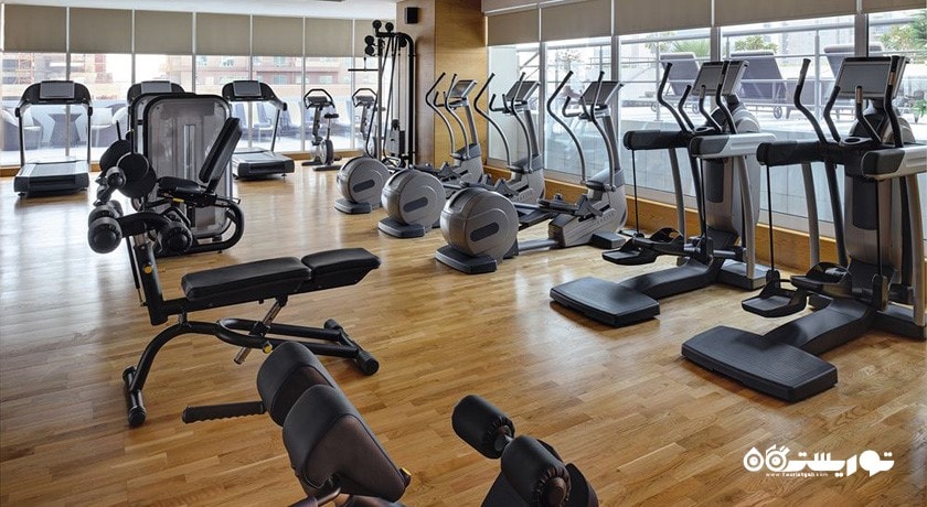 سالن ورزشی هتل موانپیک جمیرا لیک تاورز