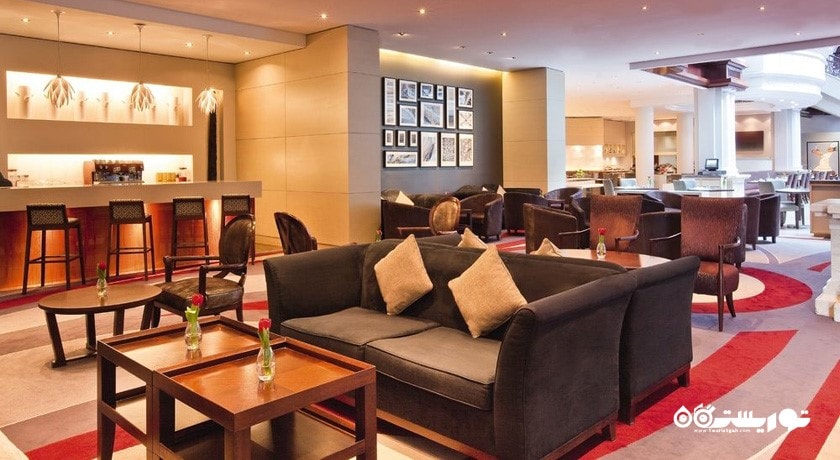 نمای محوطه نشیمن لابی هتل