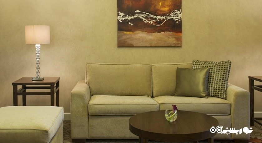 محوطه نشیمن سوئیت دلوکس