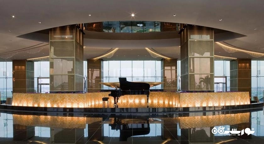 نمای لابی لانج هتل دِ میدان