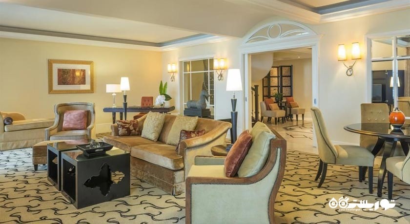 محوطه نشیمن سوئیت دوبلکس