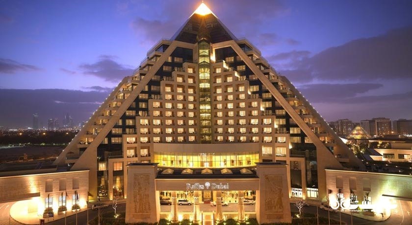 نمای ساختمان  هتل رافلز