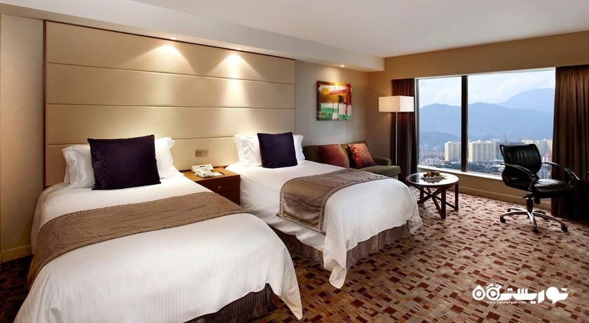 تخت های توئین اتاق دلوکس