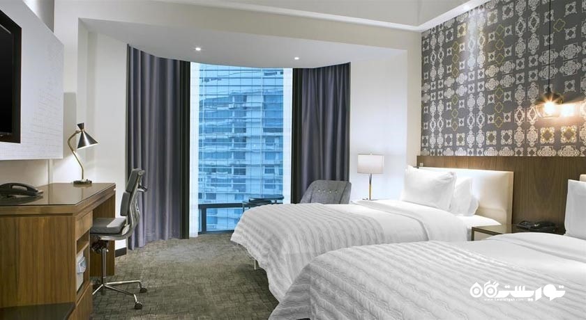 تخت های توئین اتاق دلوکس