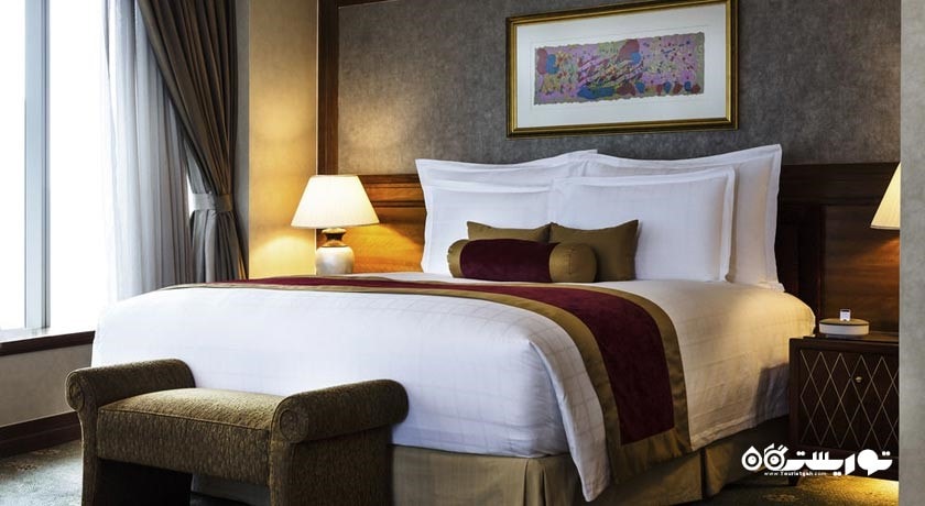 نمای تخت بزرگ سوئیت دلوکس