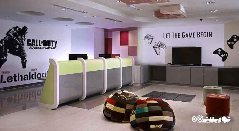 نمای اتاق بازی در کلاب کودکان