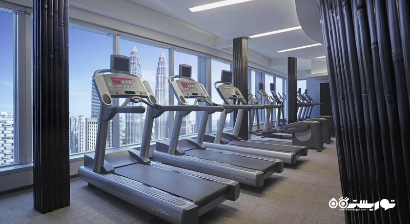 تردمیل های سالن ورزشی هتل