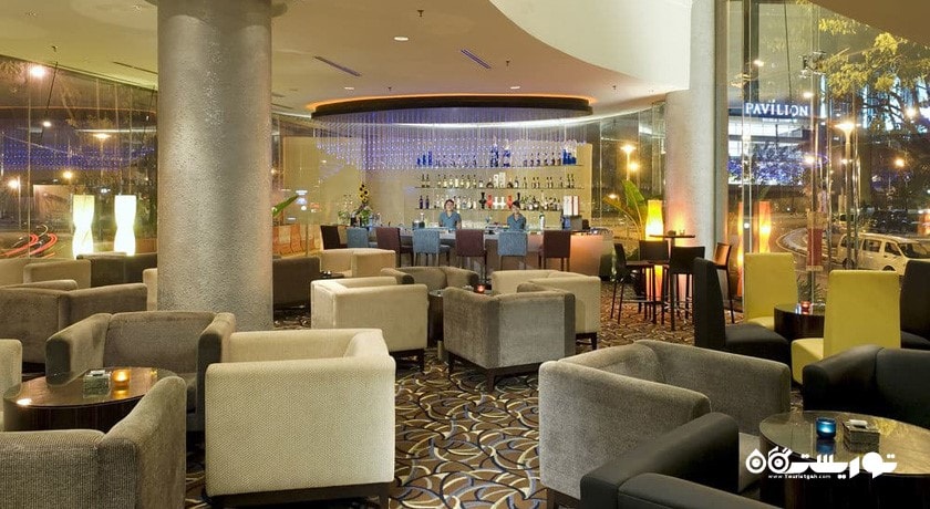 نمای کلی لابی لانج اسپایرال 
