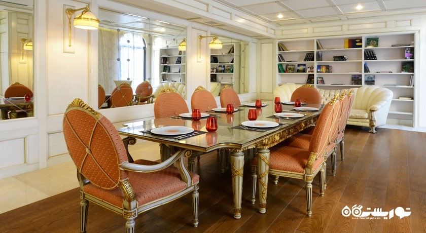 نمای رستوران اروپایی امبسدوری