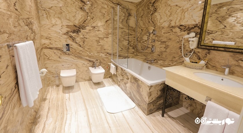 حمام و سرویس بهداشتی اتاق ها