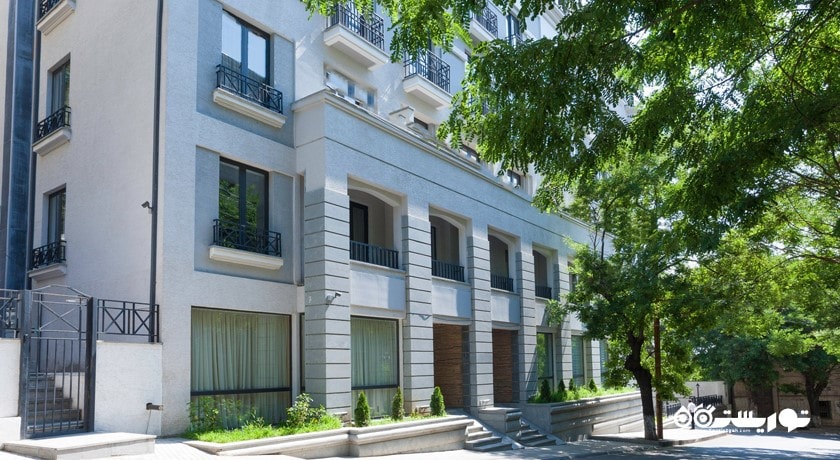 نمای ساختمان هتل استوریا تفلیس