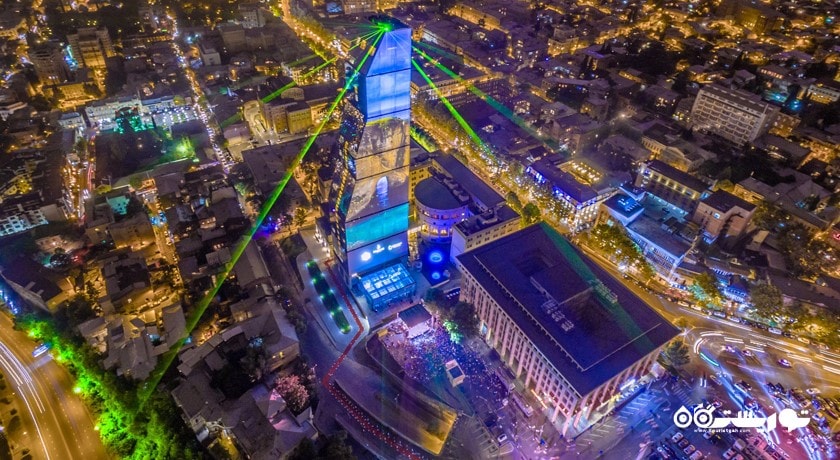 نور پردازی هتل بیلتمور تفلیس