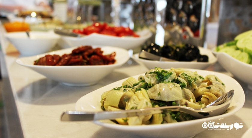 بوفه سلف سرویس رستوران بی شیک