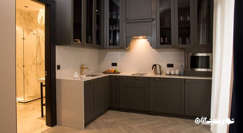 نمای آشپزخانه استودیو اگزکیوتیو