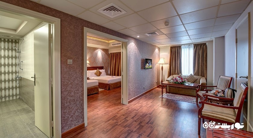 محوطه نشیمن سوئیت هتل