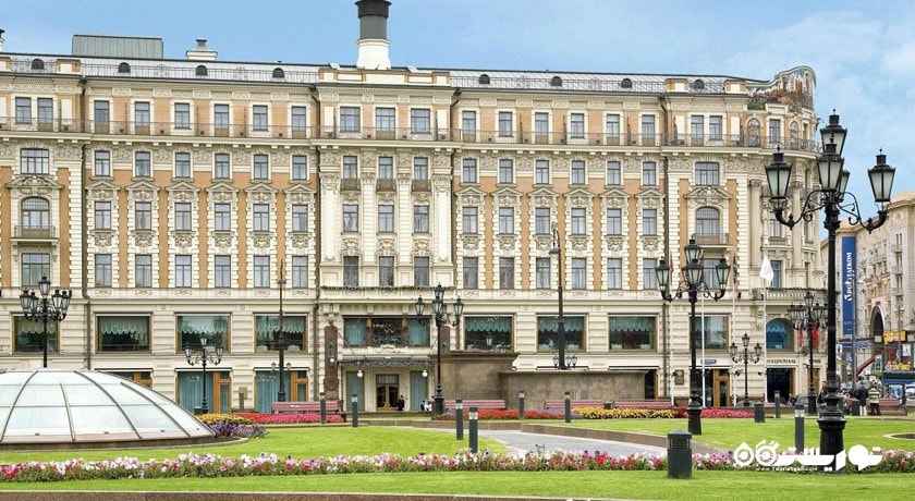 نمای کلی هتل نشنال مسکو
