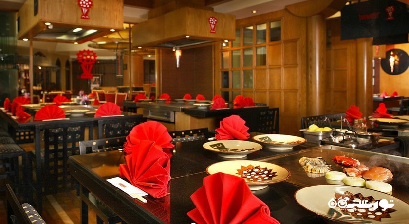 نمایی از رستوران ژاپنی هیباچی