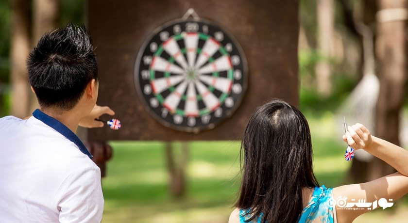 بازی دارت در هتل مای کائو دریم ویلا ریزورت اند اسپا