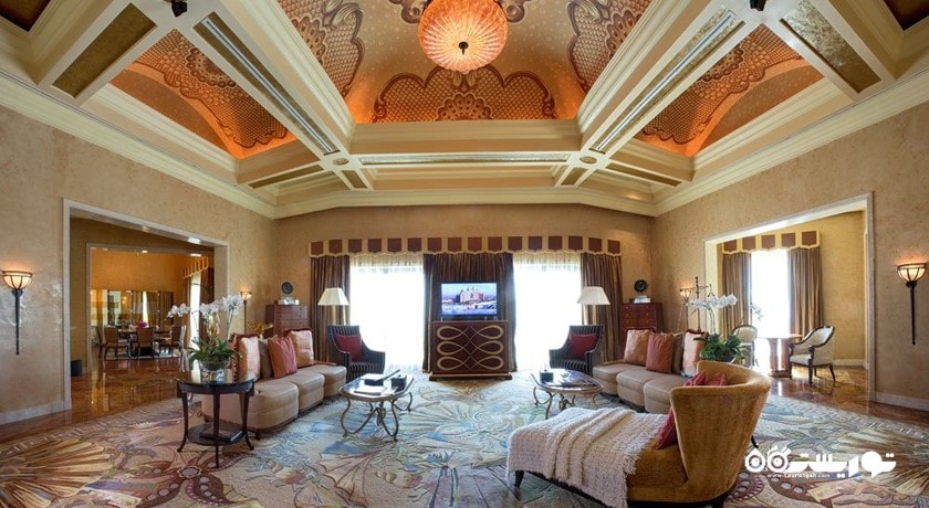 محوطه نشیمن سوئیت گرند آتلانتیس