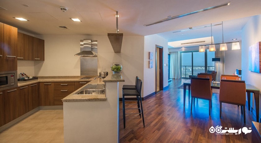 نمای آپارتمان دلوکس یک خوابه