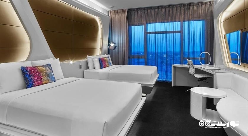 تخت های توئین اتاق مارولِس