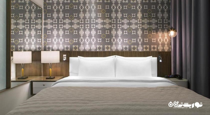نمای تخت بزرگ اتاق سوپریور