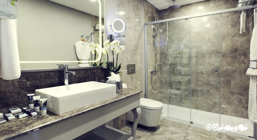 حمام و سرویس بهداشتی اتاق ها