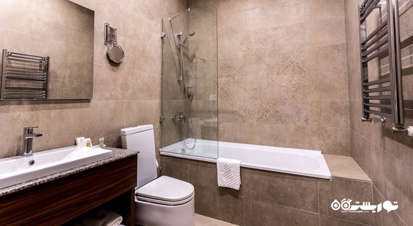 حمام و سرویس بهداشتی اتاق ها