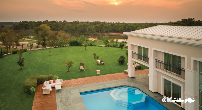 نمای ساختمان ویلا پرزیدنشال