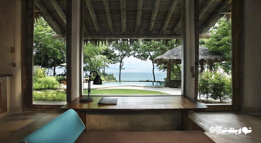 چشم انداز ویلا با دسترسی به ساحل