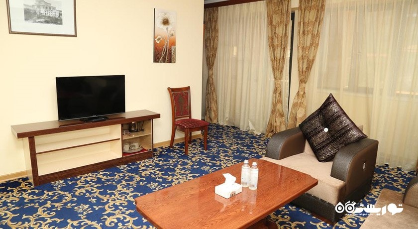 محوطه نشیمن سوئیت هتل