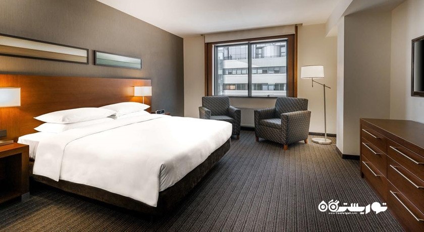 نمای تخت بزرگ سوئیت دلوکس