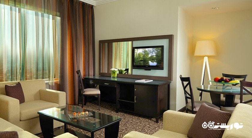 محوطه نشیمن سوئیت دلوکس