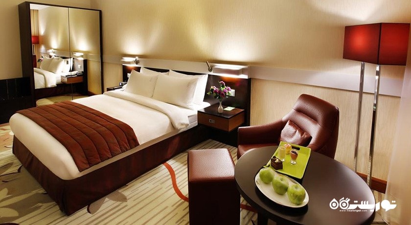 نمای تخت بزرگ اتاق سوپریور