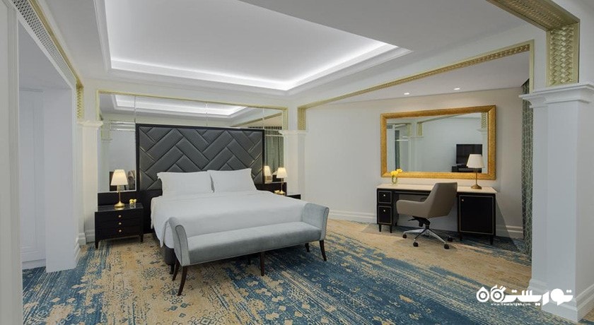 نمای تخت بزرگ سوئیت پرزیدنشال