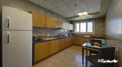 نمای آشپزخانه آپارتمان یک خوابه