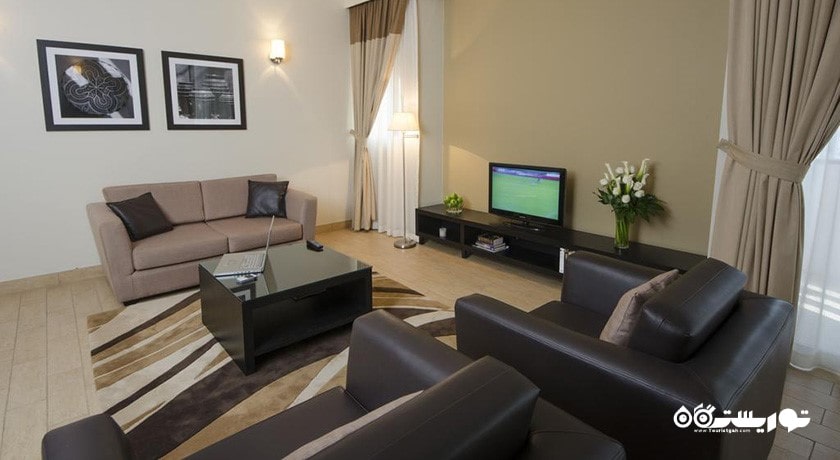 محوطه نشیمن آپارتمان یک خوابه اگزکیوتیو