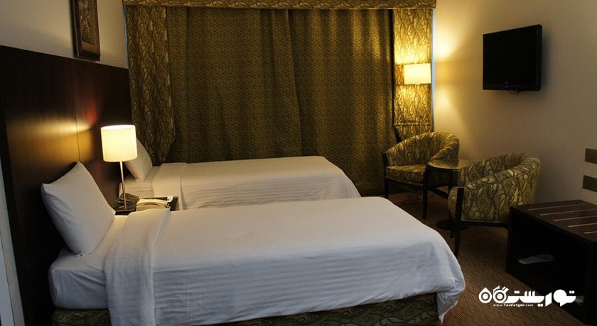 تخت های توئین اتاق دلوکس